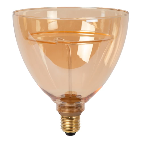 Lucide GO150 - Glühfadenlampe - Ø 15 cm - LED Dim. - E27 - 1x4W 2200K - Amber - ausgeschaltet